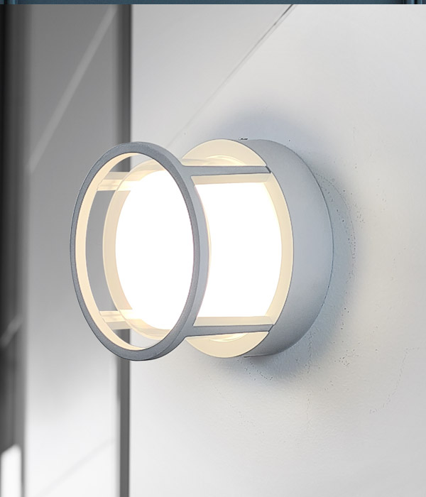 메이 사각, 원형 외부벽등, 인테리어 외부벽조명 (LED 12W)