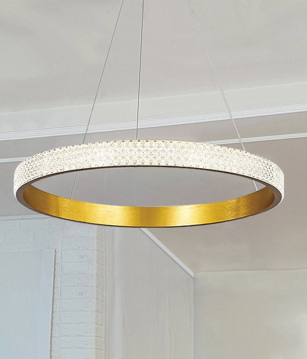 프롤 1단 LED 식탁등 인테리어 식탁조명 골드 화이트