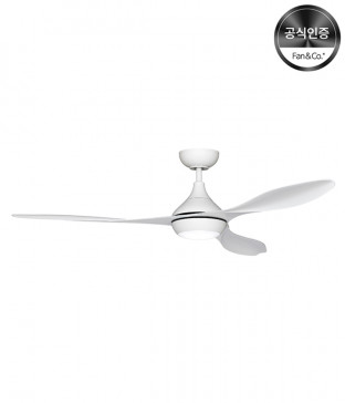팬앤코 확장형타워 폴라리스 LED조명형 실링팬 132cm
