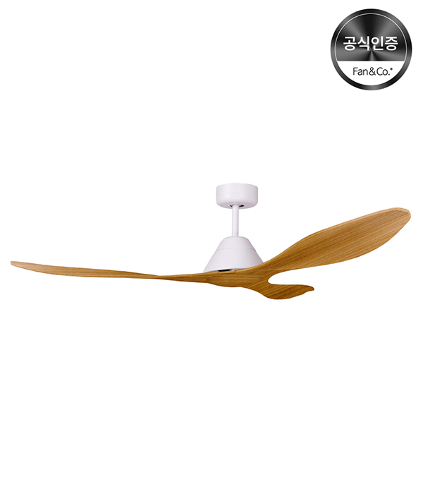 팬앤코 확장형타워 폴라리스 비조명 실링팬 132cm