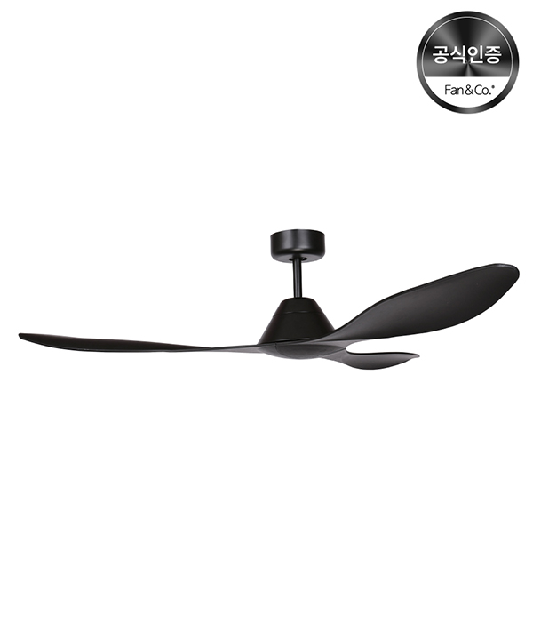 팬앤코 확장형타워 폴라리스 비조명 실링팬 132cm